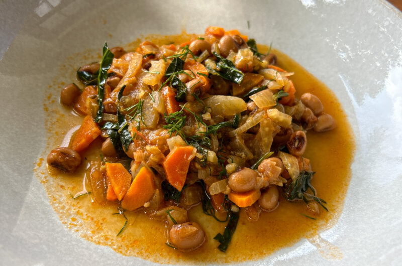 Blue Zone Recipe - Ikarian Black Eyed Pea Stew