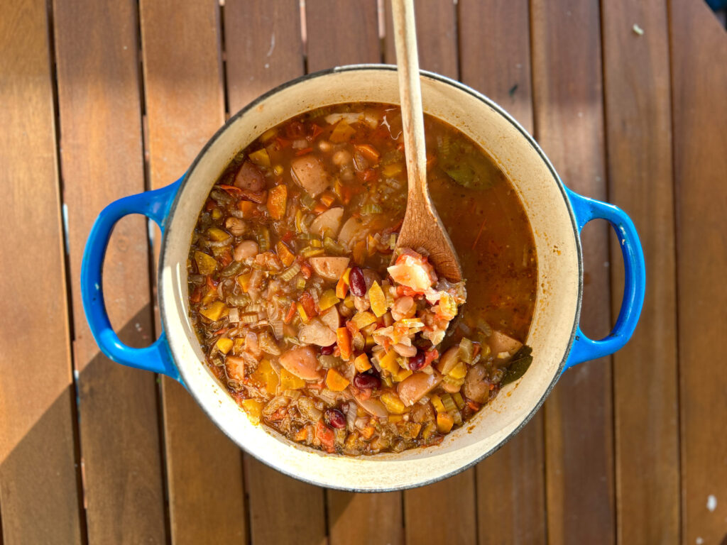 Blue Zone Minestrone Soup