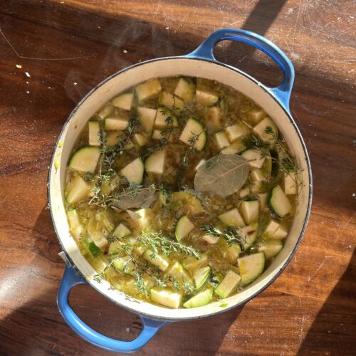 leek and ginger soup