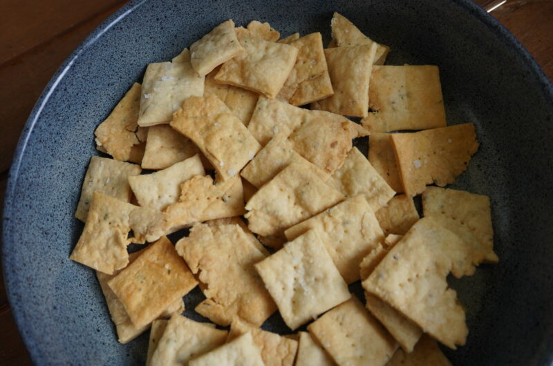 Sourdough Crackers