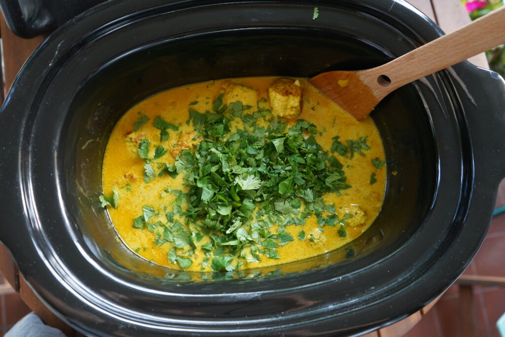 meatballs and curry for the crockpot recipe