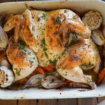 whole baked chicken