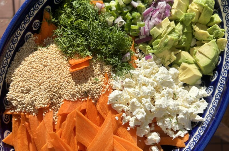 Raw Carrot Salad - For Hormone Health