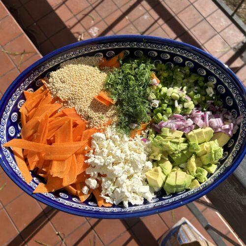 raw carrot salad